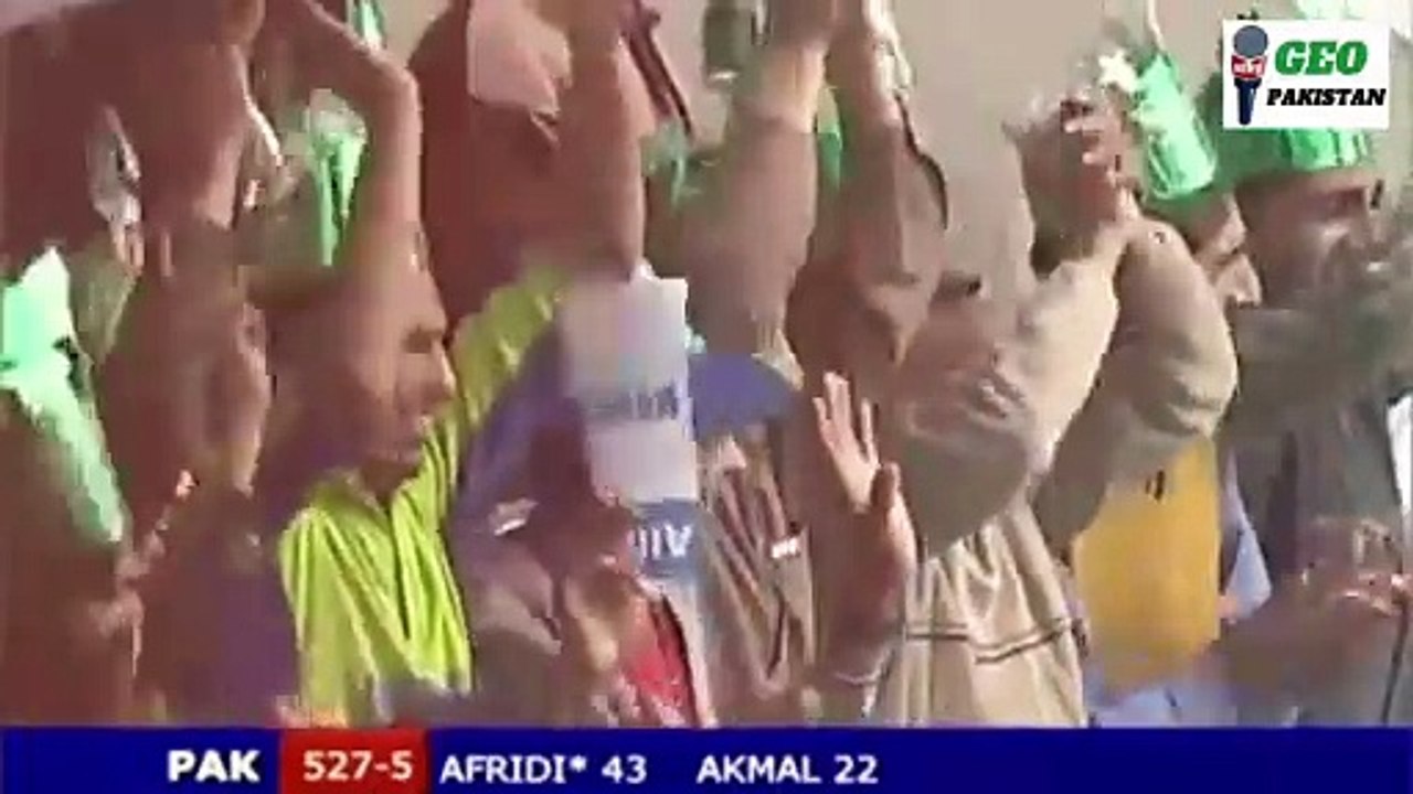 Shahid Afridi 6 Sixes / Pak Vs India / Shahid Afridi 6 Balls 6 Sixes / Geo Pakistan