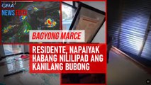 Bagyong Marce – Residente, napaiyak habang nililipad ang kanilang bubong | GMA Integrated Newsfeed
