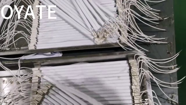 500mm 240v 1600w Rectangular ceramic white coated quartz shortwave infrared halogen heat lamps