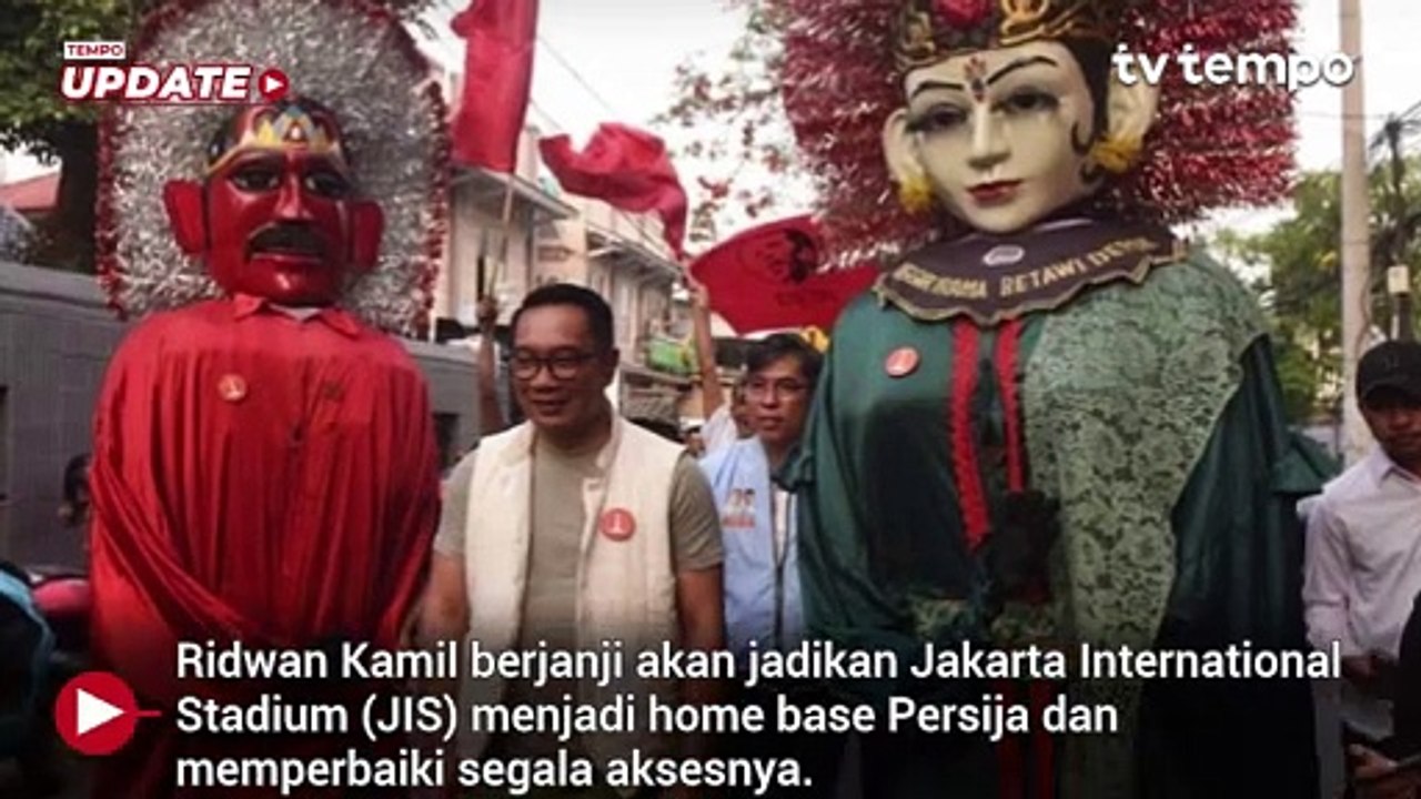 Akan Bela Persija dan The Jakmania, Ridwan Kamil Ibaratkan Diri Seperti Shin Tae-yong