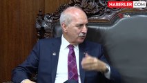 TBMM Başkanı Kurtulmuş, Brezilya Federal Senatosu Başkanı ile Görüştü