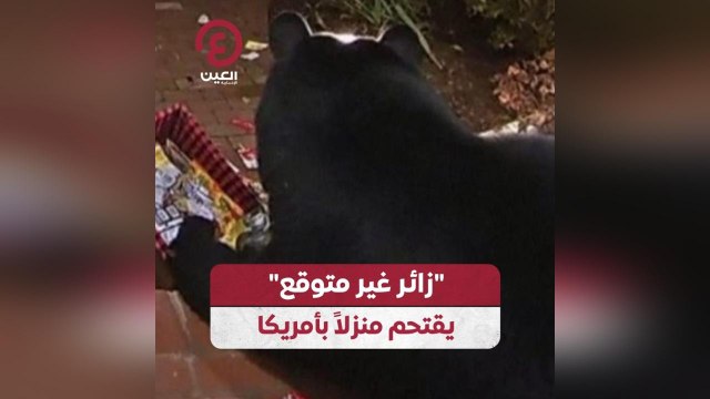 زائر غير متوقع يقتحم منزلاً بأمريكا