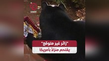 "زائر غير متوقع" يقتحم منزلاً بأمريكا
