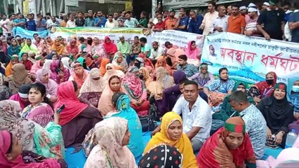 ১দফা দাবী আদায়ে নকল নবীশদের অবস্থান কর্মসূচির ১৯তম দিন