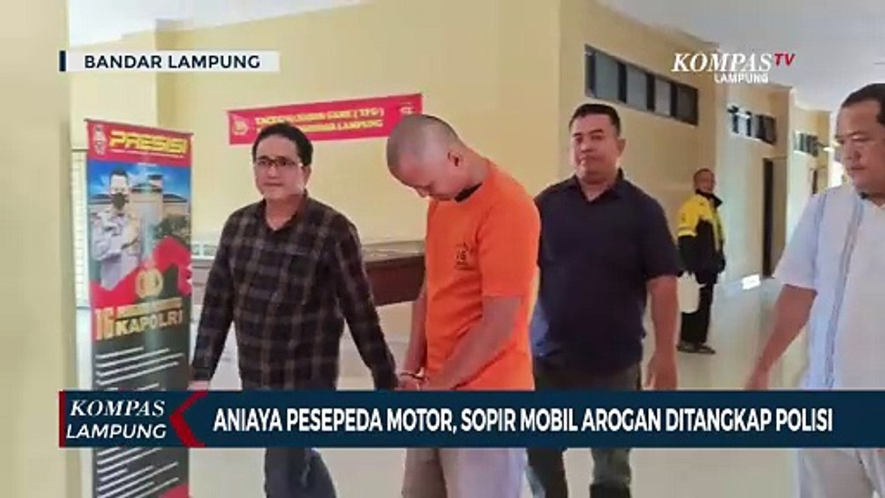 Viral Aniaya Pesepeda Motor, Sopir Arogan Ditangkap Polisi!