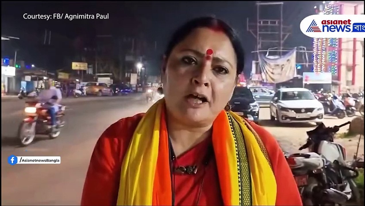 হুমায়ুন কবিরের বিরুদ্ধে কোন ব্যবস্থা নয় তাহলে মিঠুন চক্রবর্তীর বিরুদ্ধে এফআইআর কেন? প্রশ্ন অগ্নিমিত্রার