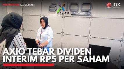 AXIO Tebar Dividen Interim Rp5 per Saham