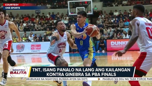 TNT, isang panalo na lang ang kailangan kontra Ginebra sa PBA Finals