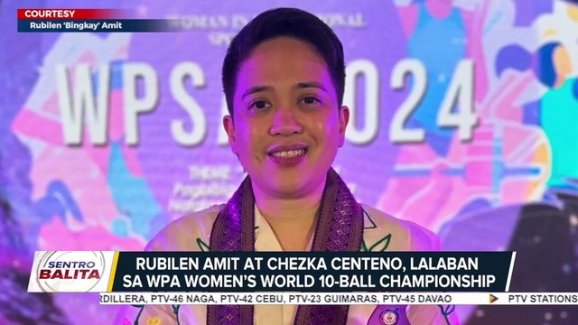 Rubilen Amit at Chezka Centeno, lalaban sa WPA Women’s World 10-Ball Championship