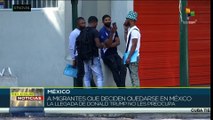 Migrantes que deciden quedarse en méxico,la llegada de Donald Trump no les preocupa