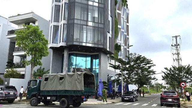 Công an có mặt, phong tỏa trước trụ sở Công ty TNHH Tư vấn đầu tư GFDI