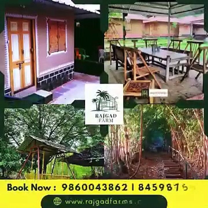 Weekend gateway near pune | Weekend resorts near pune for family - Rajgad Farms