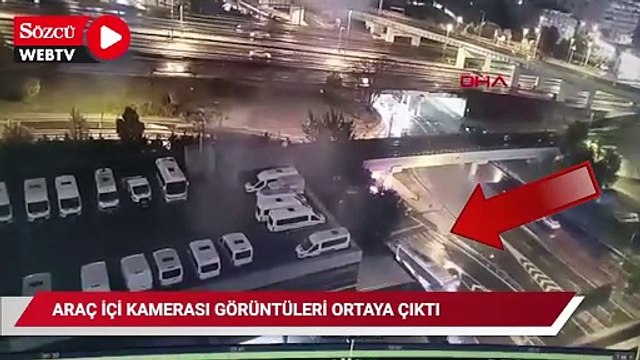 Trafik polisi Ogün Yürümez'in şehit olduğu kazanın görüntüleri ortaya çıktı