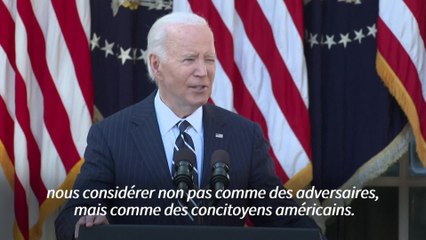 Joe Biden s'engage à une transition "pacifique et ordonnée" avec Trump