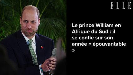 Le prince William en Afrique du Sud : il se confie sur son année « épouvantable »