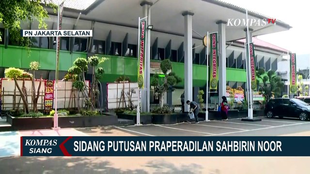 Sidang Putusan Praperadilan Gubernur Kalsel Sahbirin Noor Digelar di PN Jaksel