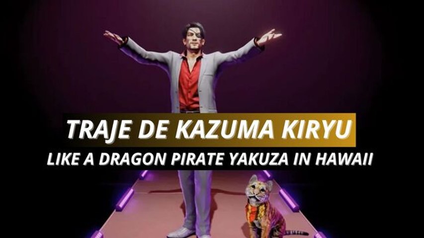 Like a Dragon: Pirate Yakuza in Hawaii - Traje de Kazuma Kiryu
