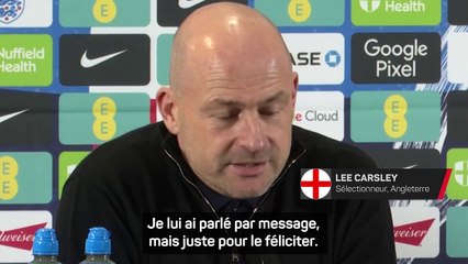 Carsley : "Tuchel n'a eu aucune influence sur la sélection"