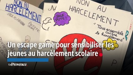 Un escape game pour sensibiliser les jeunes au harcèlement scolaire