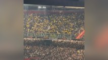 Los ultras del Maccabi sabotearon el minuto de silencio en honor a los fallecidos por la DANA en Valencia