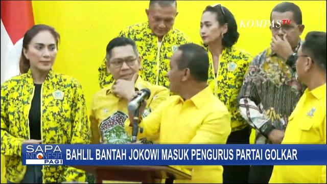 Ketum Golkar, Bahlil Lahadalia Bantah Jokowi Masuk Pengurus Baru