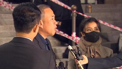 명태균 씨 8시간 조사..."거짓의 산 무너질 것" / YTN