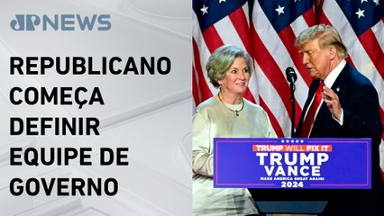 Donald Trump anuncia Susie Wiles como chefe de gabinete