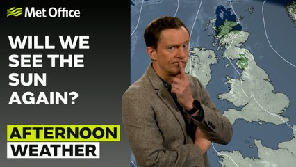 Met Office Afternoon Weather Forecast 08/11/24 - Cloud breaks for some