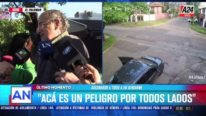 Inseguridad en Palomar: asesinaron a un gendarme