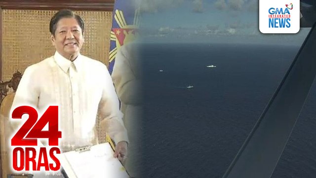 3 bagong sea lane at teritoryo ng PHL alinsunod sa 2016 arbitral award, itinakda ng bagong pirmang batas | 24 Oras