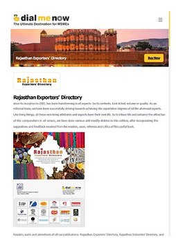 Rajasthan Exporters Directory - List of Exporters in Rajasthan