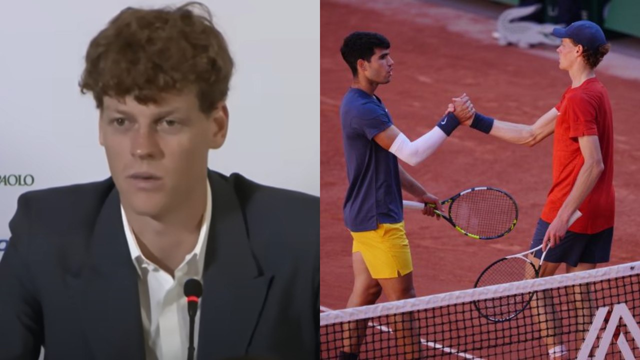 Tennis - ATP Finals 2024 - Jannik Sinner : “Carlos Alcaraz ? It's tough to talk about rivalry”.