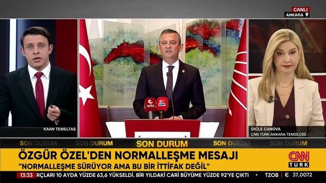 EN SON HABER || CHP lideri Özgür Özel'den normalleşme mesajı