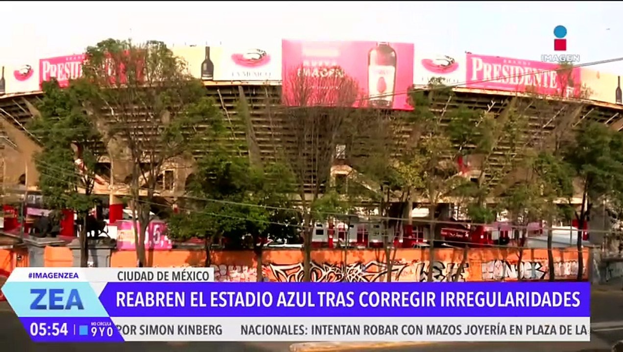 Reabren el Estadio Azul tras corregir irregularidades