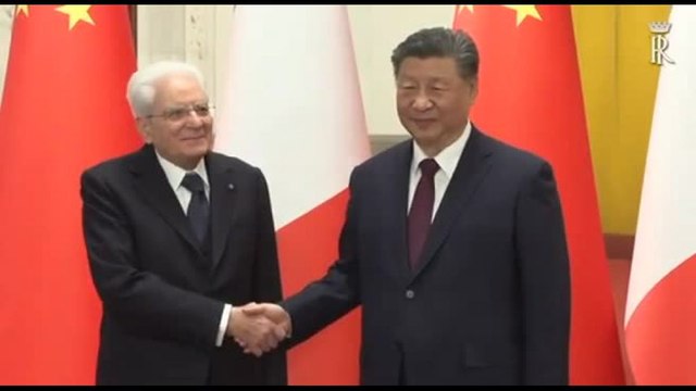 Mattarella accolto da Xi Jinping: Benvenuto in Cina