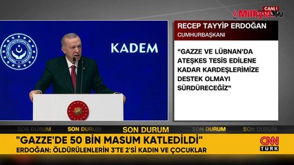 Cumhurbaşkanı Erdoğan: Trump ile Gazze'yi konuştuk