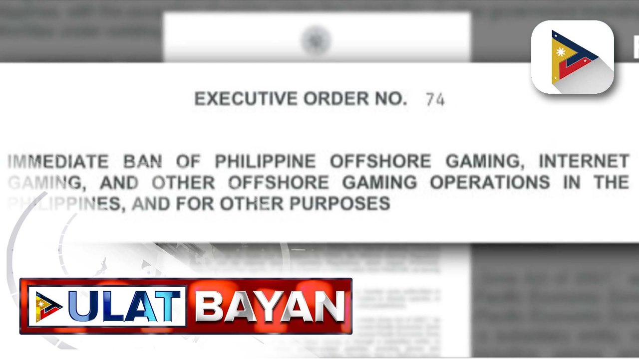 "Immediate ban" sa lahat ng operasyon ng POGO sa bansa, iniutos ni PBBM