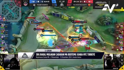 SRG mulakan saingan M6 dengan bertemu juara Turkiye, S2G Esports