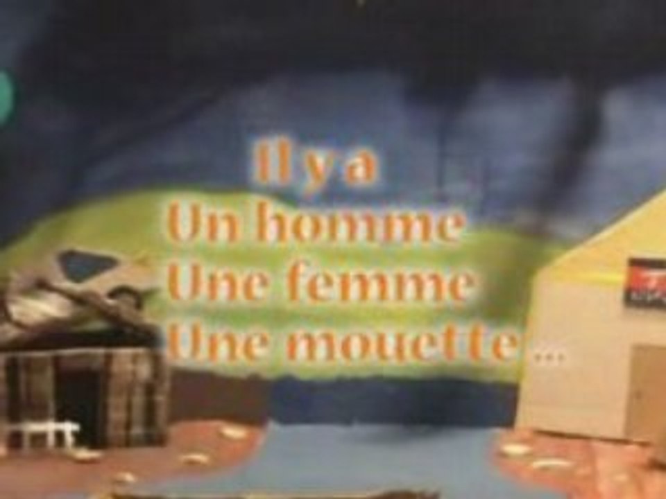 Il y a un homme une femme une mouette...