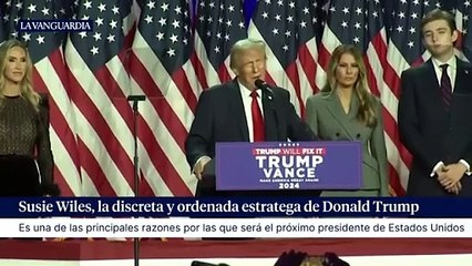 Trump nombró a su futura jefa de Gabinete