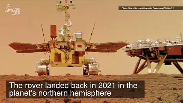 China’s Martian Rover May Have Just Found Signs of a Massive, Ancient Ocean on Mars