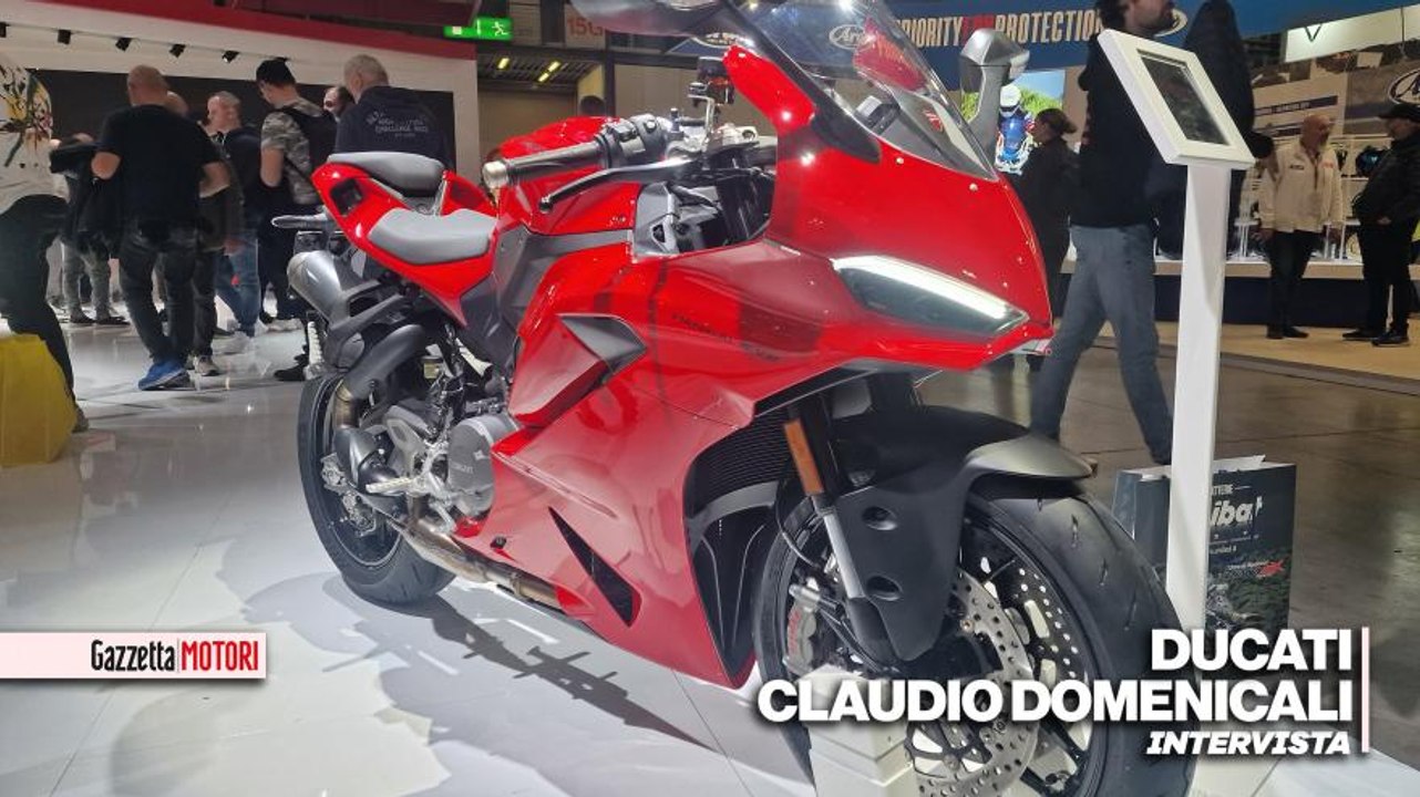 Claudio Domenicali, Ducati: "Il motore a V è nobile"