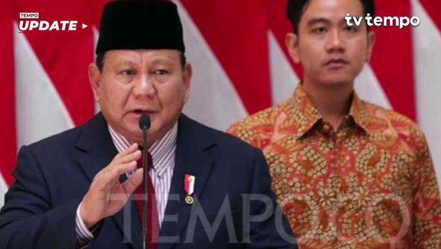 Ini Pesan Presiden Prabowo kepada Gibran dan Kabinet Sebelum ke Luar Negeri