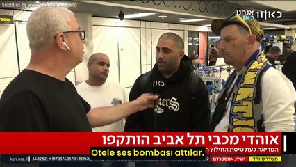 İsrailliler Hollanda'da kaçacak delik aradı: Türkler bize ses bombası attı