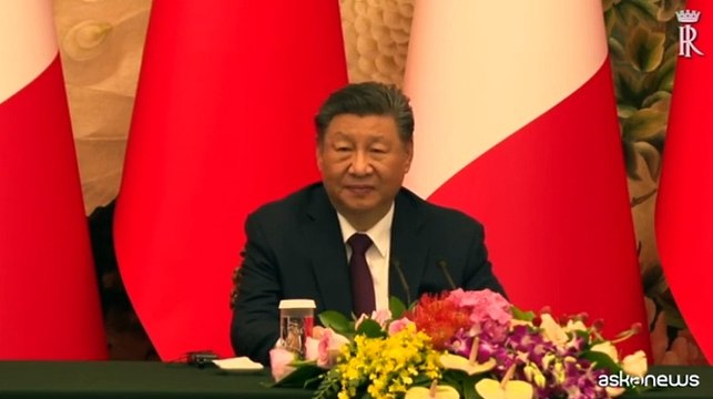 Xi Jinping a Mattarella: promuovere dialogo per superare divergenze