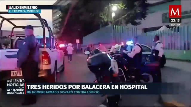 Ataque armado afuera de hospital del IMSS de Cuernavaca deja tres heridos