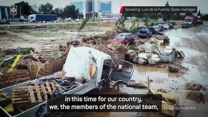 Spain will keep flood victims in their hearts - De la Fuente