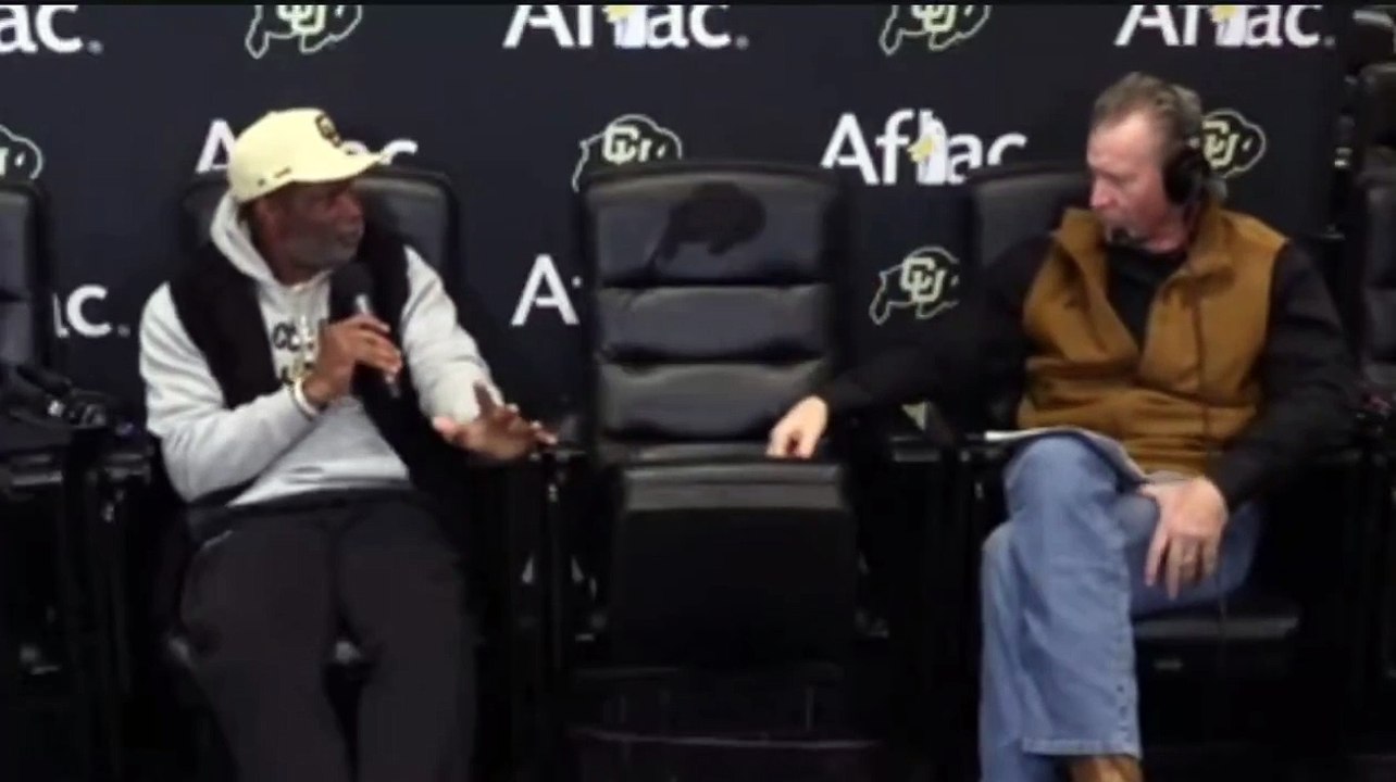 Coach Prime Deion Sanders talks Travis Hunter playing both ways