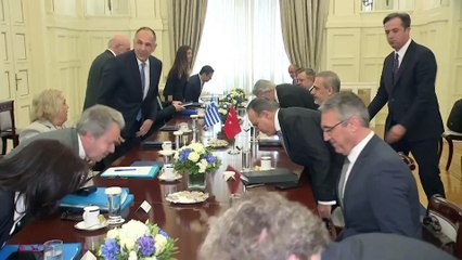 Συνάντηση Γ. Γεραπετρίτη-Χ. Φιντάν στην Αθήνα: «Άμεσος και ειλικρινής δίαυλος επικοινωνίας»