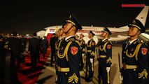 Prabowo Subianto Tiba di Beijing untuk Kunjungi Xi Jinping, Disambut Jajar Kehormatan di Bandara